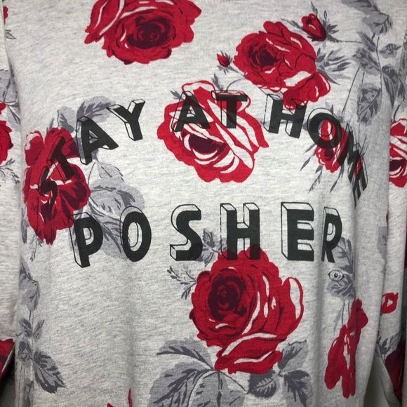 Oscilatey Stay At Home Posher Pocket Sweatshirt M - Picture 4 of 9